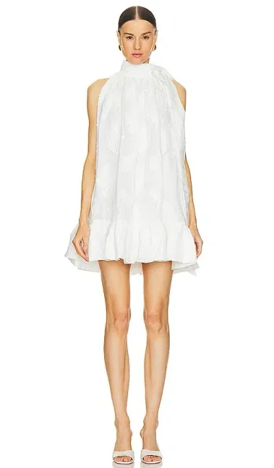 Clea Atticus Mini Dress In White