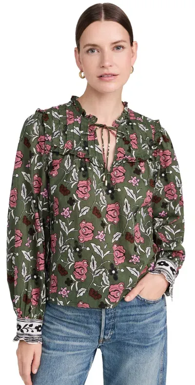 Cleobella Leni Blouse Fiore Print