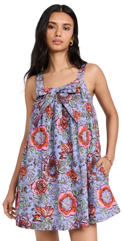 Cleobella Padama Mini Dress Manika Print In Multi