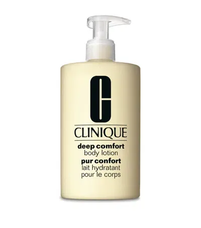 Clinique Deep Comfort Body Lotion In White