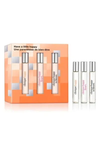 Clinique Have A Little Happy Perfume Set (limited Edition) $48 Value In No Color