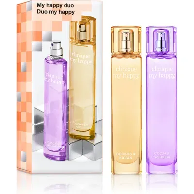 Clinique My Happy Duo Perfume Holiday Gift Set (limited Edition) $70 Value In No Color