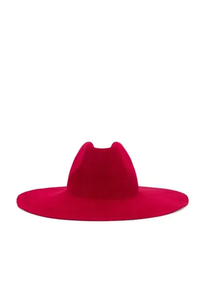 Clyde Star Hat In Vermillion