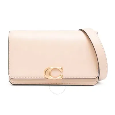 Coach Luxe Refined Calf Leather Bandit Belt Bag In Ivory