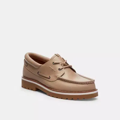 Coach Benson Bootsschuh In Beige