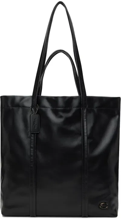 Coach Hall 33 Tote Bag In Black