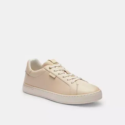 Coach Lowline Low Top Sneaker In Gold