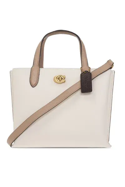 Coach Willow Twist In White