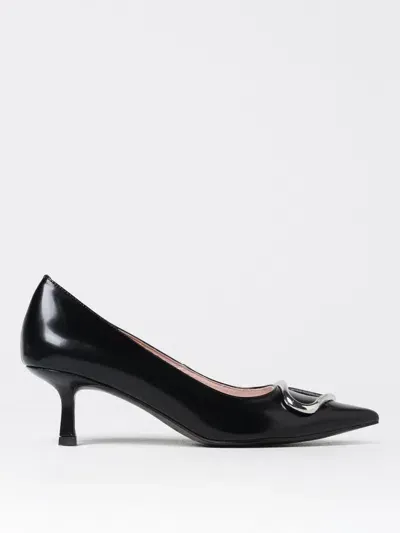 Coccinelle Shoes  Woman Color Black In Schwarz