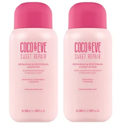 Coco & Eve Sweet Repair Shampoo And Conditioner Duo Kit In White