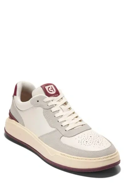 Cole Haan Grandpro Crossover Sneaker In Ivory-cabernet