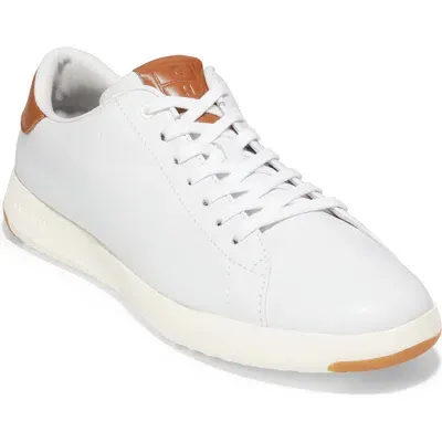 Cole Haan Grandpro Tennis Sneaker In White/british Tan