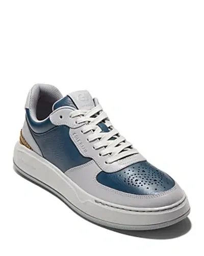 Cole Haan Men's Grandpr Crossover Lace Up Sneakers - Regular In Blue