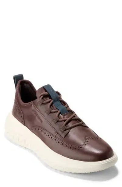 Cole Haan Zerogrand Wingtip Oxford Sneaker In Brown