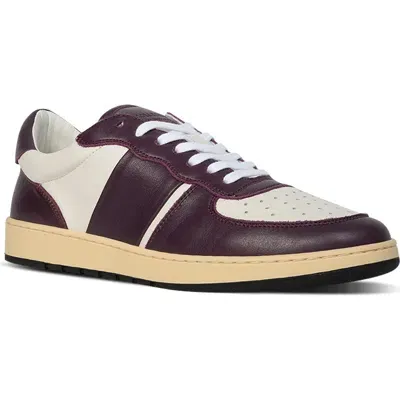 Collegium Pillar Destroyer Sneaker In White/purple