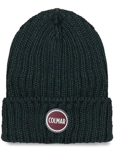 Colmar Logo-appliqué Beanie In Green