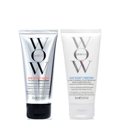 Color Wow Shampoo And Conditioner Travel Duo In White