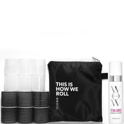 Color Wow Xtra Large Bombshell Volumizer And This Is How We Roll Duo In White