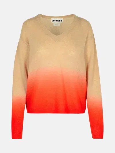 Colorush 'amara' Beige Cashmere Sweater