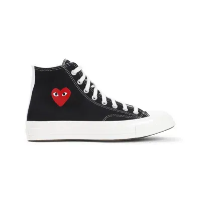 Comme Des Garçons Black High Top Sneakers