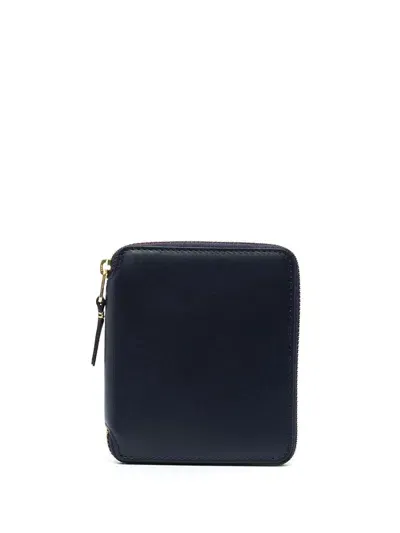 Comme Des Garçons Classic Line Wallet Accessories In Blue