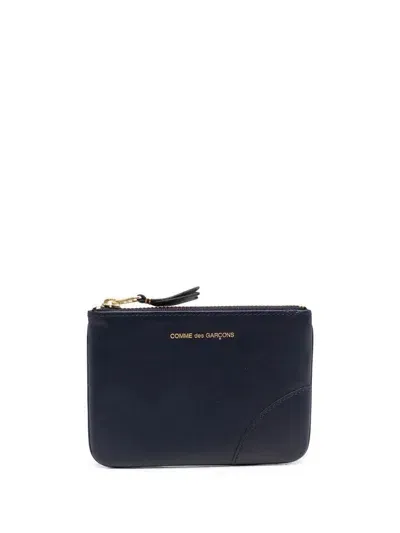 Comme Des Garçons Classic Line Wallet Accessories In Blue