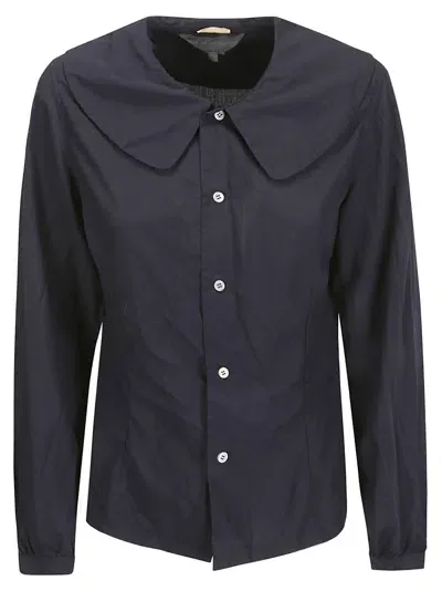 Comme Des Garcons Girl Ladies Blouse In Navy