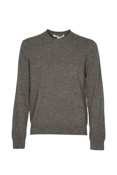 Comme Des Garçons Knitted Sweater In Top Grey