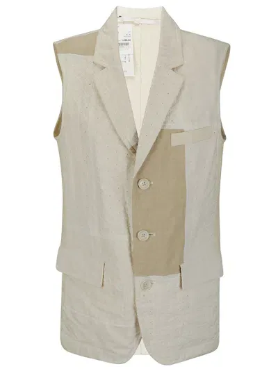 Comme Des Garçons Ladies Vest In Neutrals