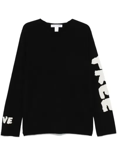 Comme Des Garçons Mens Sweater Knit Clothing In Black