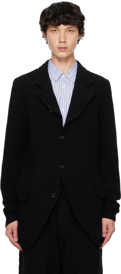 Comme Des Garçons Shirt Black Serge Blazer In 1 Black