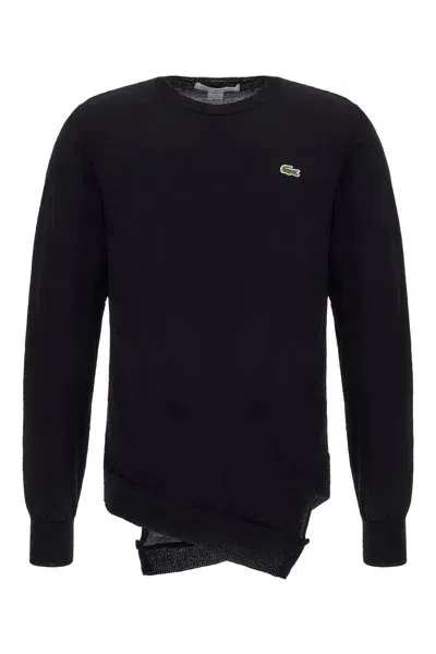 Comme Des Garçons Shirt Black Wool Sweater In 1