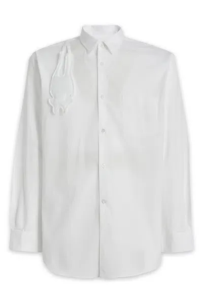 Comme Des Garçons Shirt Camicie In White