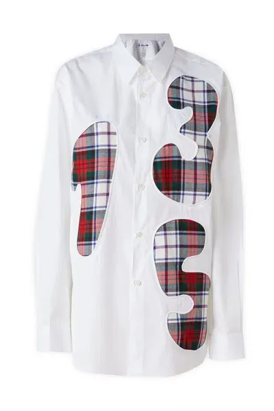 Comme Des Garçons Shirt Camicie In White