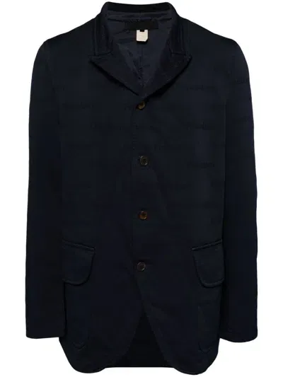 Comme Des Garçons Shirt Strong Will Printed Jacket In Blau