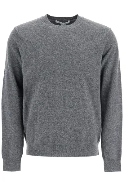 Comme Des Garçons Shirt Comme Des Garcons Shirt Wool Crewneck Pullover In Gray