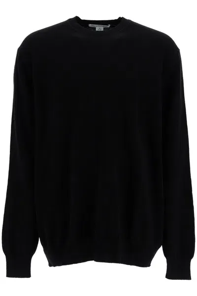 Comme Des Garçons Shirt Wool Yarn Pullover Sweater In Black