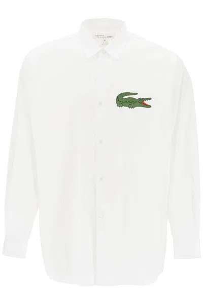 Comme Des Garçons Shirt Lacoste X Comme Des Garçons - Cotton Shirt In White