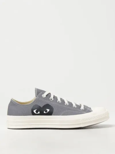 Comme Des Garçons Play X Converse Sneakers  Men Color Grey