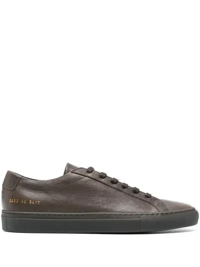 Common Projects Achilles Low Sneaker Shoes In Brown