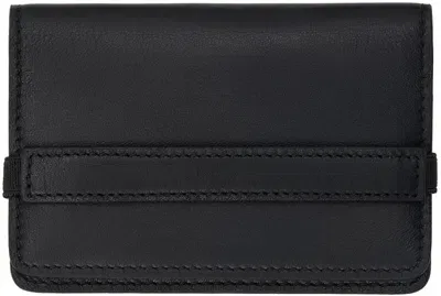 Common Projects Black Accordion Wallet In 7547 Black