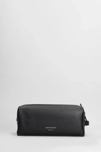 Common Projects Clutch In Black Leather