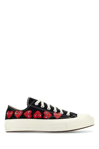 Converse X Cdg Sneakers In Black