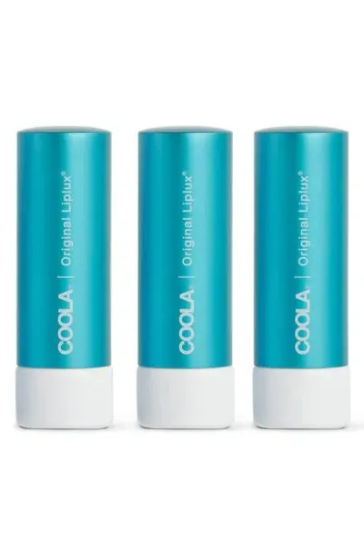 Coola ® Trio Of Classic Liplux® Lip Balm Spf 30 (nordstrom Exclusive) $36 Value In No Color