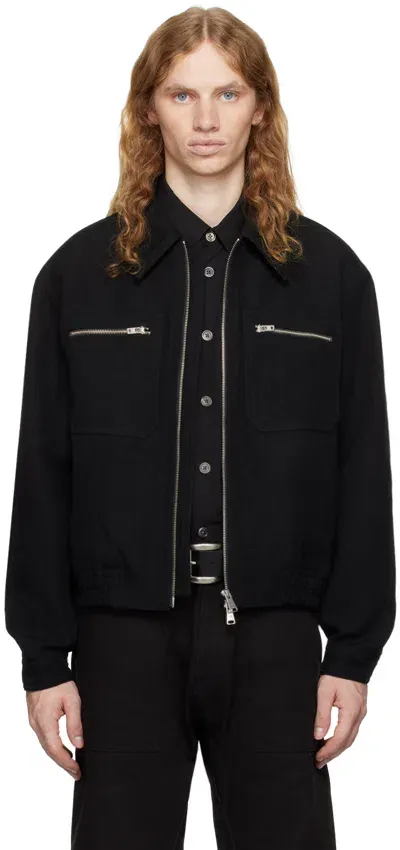 Coor Black Double Zip Pocket Jacket