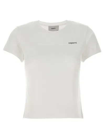 Coperni Logo Print T Shirt In White