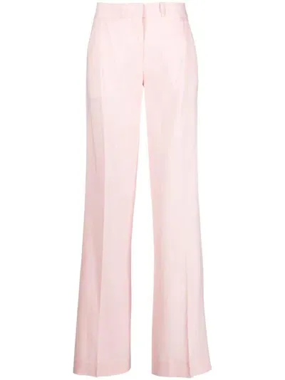 Coperni Low-rise Tailored Trousers In Pink