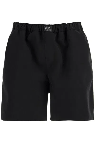 Coperni Shorts Boxer In Twill In Black