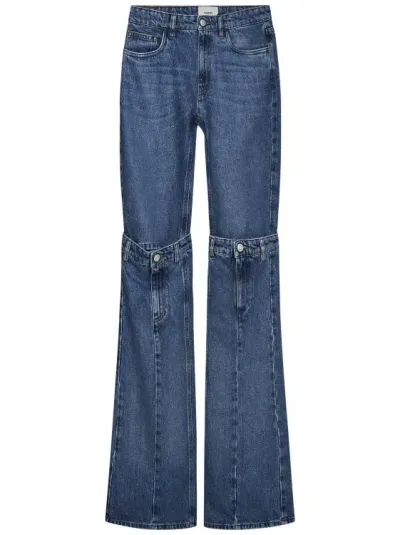 Coperni Wide-leg Jeans In Blue