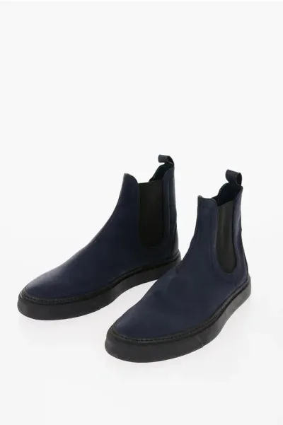 Corneliani Id Nabuk Chelsea Booties